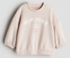 Buzo "H&M" - Sin frisa, rosa con New York - comprar online
