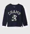 Remera "Gap" - Azul marino con MIckey, manga larga - comprar online
