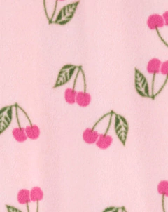 Osito "Carter´s", micropolar - Rosa con cerezas - tienda online