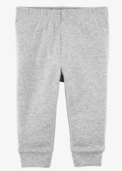 Pantalón "Carter´s" - De algodón gris liso - comprar online