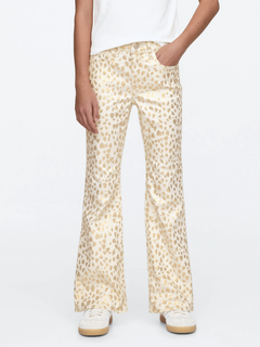 Jean "GAP" - Wide leg, crudo con corazones dorados - Talle grande! en internet