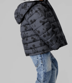 Campera "Gap"- Baby boy - Inflada gris y negra con MIckey en internet