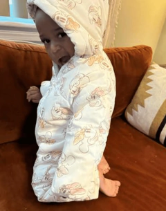 Imagen de Astronauta "Disney Baby" - Blanco con Minnie, sin pies