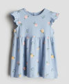 Vestido H&M - Celeste con rosas - comprar online