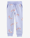 Jogging "Osh Kosh" - De algodón con frisa, celeste con mariposas - comprar online