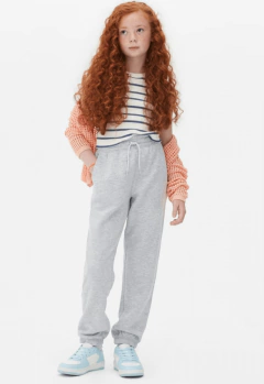 Jogging "Primark". Big girl - De algodón con frisa, gris melange en internet