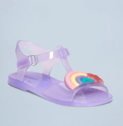 Sandalias "Old Navy" - De goma violeta con arcoris (ver medidas en la descripción) - comprar online