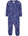 Osito "Carter´s" - De algodón azul con unicornios, sin pies - comprar online