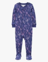 Osito "Carter´s", algodón azul con unicornios y patitas antideslizantes - comprar online