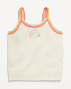 Musculosa "Old Navy" - Tejida cruda con arco iris en internet