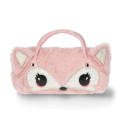 Anteojos de sol "Wonder Nation". Rosas con estuche peluche zorrito - Lupeluz