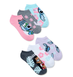 Medias "Disney " - Pack x 6 unid. zoquetes de colores con Stich - comprar online