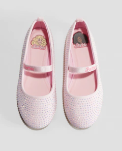 Zapatos "H&M" - Balerinas rosas "Barbie" con brillitos (ver medidas en la descripción) - comprar online