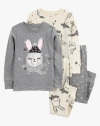 Pijama "Carter´s". 2 piezas gris con coneja con brillitos (Se venden por separado) - comprar online