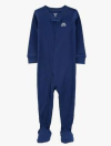 Osito "Carter´s", morley azul oscuro con auto chiquito bordado - comprar online