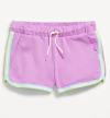 Short "Old Navy" - De algodón lila con vivos de colores - comprar online