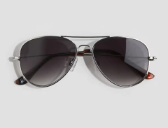 Anteojos de sol "H&M" - 100% UV - Aviador marco plateado - comprar online