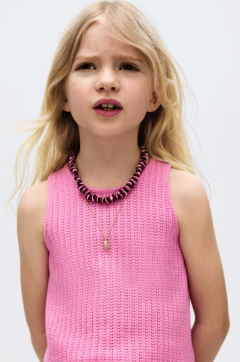 Short "H&M" - De crochet fucsia