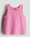 Musculosa "H&M" - De crochet fucsia - comprar online