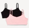 Pack corpiños "Old Navy" - 100% algodón - Rosa y negro - comprar online