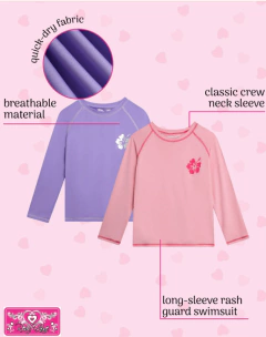 Remera UV "Real Love" - Lila con flor plateada - tienda online