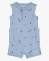 Enterito "Carter´s" - De algodón celeste con huellitas - comprar online