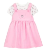 Conjunto "Carter,s" - 2 piezas vestido + remera rosa con frutillas - comprar online