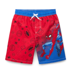 Conjunto "Marvel" - Litlle Boy - Spiderman - Remera UV manga larga con capucha + malla - Lupeluz