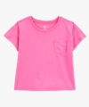 Remera "Carter´s" - Fucsia cortita con bolsillo - comprar online