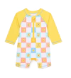 Malla "Disney Baby" - Enterito amarillo y blanco con "Winnie Pooh" - comprar online