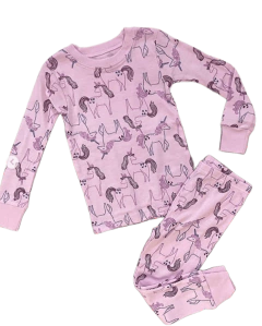 Pijama "Carter´s". Baby Girl - 2 piezas rosa con unicornios - Lupeluz