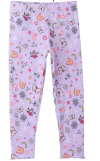 Calza "365 Kids" - Lila con estampas de colores