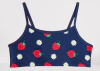 Top de malla "H&M" - Azul con frutillas