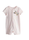 Enterito "H&M" - De algodón rosa con Minnie y Daisy