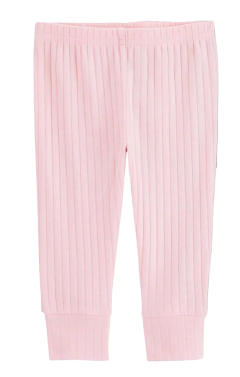 Pantalón "Carter´s" - De algodón rosa acanalado, sin abrigo - comprar online