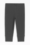 Pantalón "Carter´s" - De algodón gris oscuro acanalado, sin abrigo - comprar online