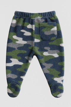 Pantalón "Old Bunch" - Ranita de plush camuflada verde, con bolsillo atrás en internet