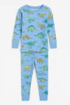 Pijama "Carter´s". 2 piezas celeste con dinosaurios chiquitos - comprar online