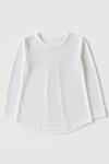 Remera "Old Bunch" - Manga larga, blanca con detalle de encaje en la espalda - comprar online