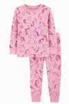 Pijama "Carter´s". 2 piezas rosa con unicornios - comprar online
