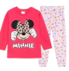 Pijama "Disney" - Little Girl - Minnie - Remera fucsia con moño, pantalón estampado - comprar online