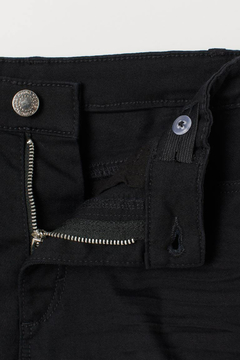 Short "H&M" - De jean negro - Talle grande (ver medidas en la descripción) - Lupeluz