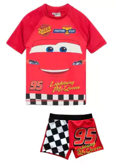 Remera UV "Marvel" - Little Boy - Roja con Cars en internet