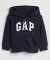 Campera "GAP". Little Boy - Azul marino con logo blanco y gris - comprar online