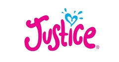 Top de malla "Justice" - Negra con flores grandes y vivos en violeta