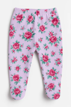 Ranita "Old Bunch" - De algodón con frisa, rosa con flores - comprar online
