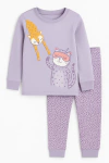 Pijama "Carter´s". 2 piezas lila con tigres grandes - comprar online