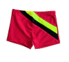 Malla "Licor de Miel" - Roja con raya negra y amarillo