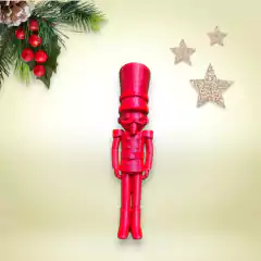 Imã soldadinho de chumbo natalino vermelho LIMITADO