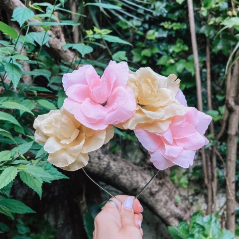 50 Vinchas de Flores